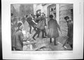 Antique Print Strikers Smashing Shop Vassili Ostroff Run New York Bank 1905