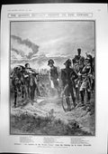 Antique Old Print Ratisbon Incident French Camp Great Motor Fair Paris 1907