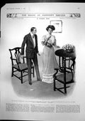 Antique Old Print Magic Ponsonby Simpson Clara Button Pigeons Jeypore 1907 20th