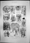 Antique Old Print Pinchbeck Lad Mettle National Cycle Show W Lecky Mp 1895 19th