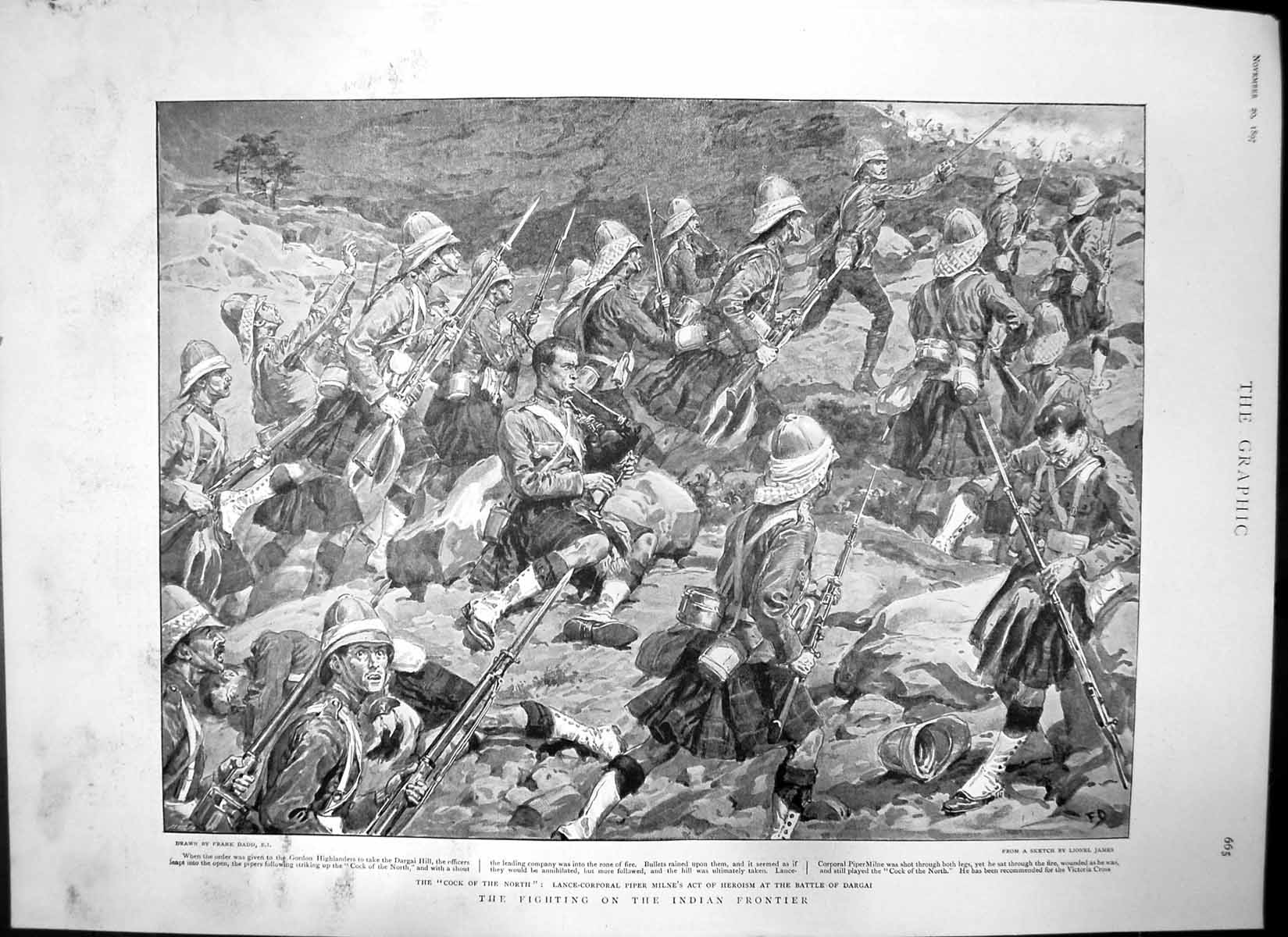 Old Fighting Indian Frontier A Stoddarts Cricket Team Australia 1897 Victorian