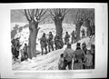 Antique Old Print German Emperor Hare Shoot Argyll Sutherland Highlander 1894