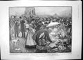 Old Print London Market Buyers Lord Harris Cricket Viscount Helmsley1903 20th