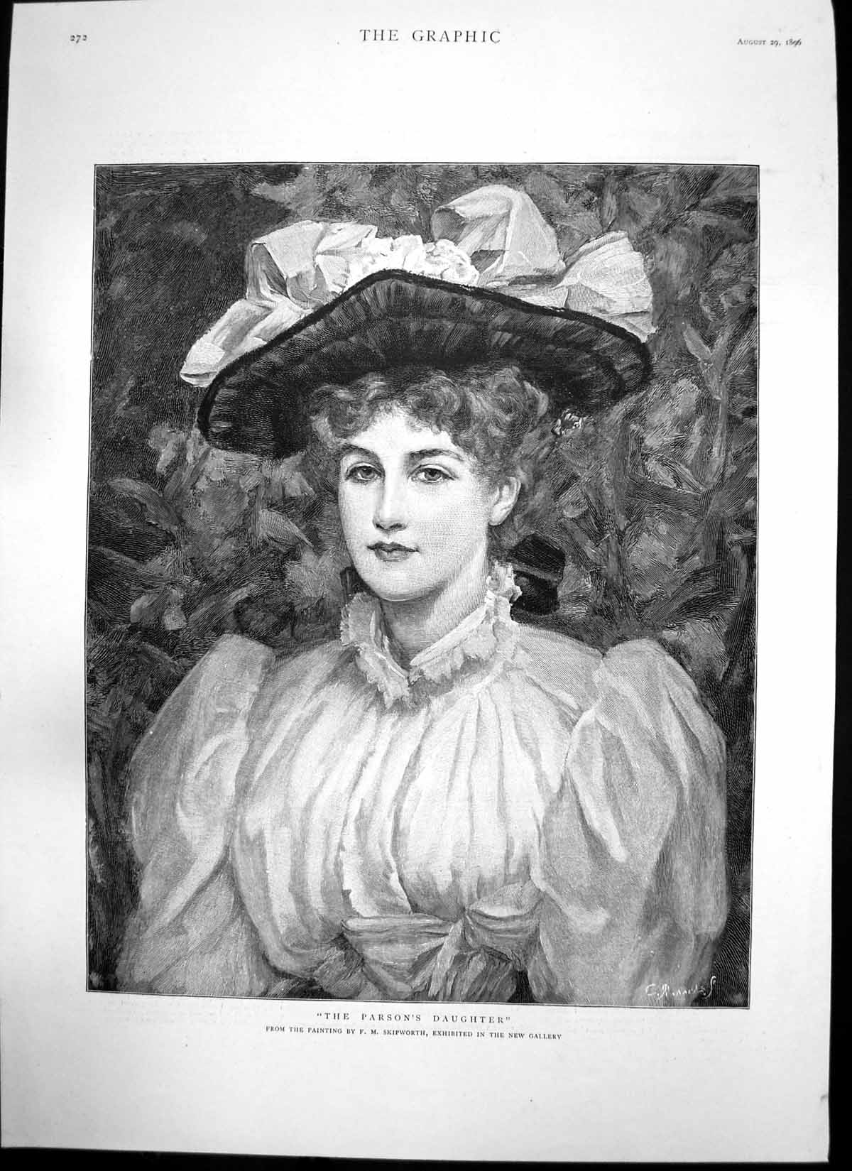 Antique Print Parsons Daughter Fm Skipworth Eclipse Sun Novaya Zemblya 1896