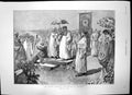 Old Antique Print Welsh Eisteddfod Newport Diamond Jubilee Yokohama 1897 19th