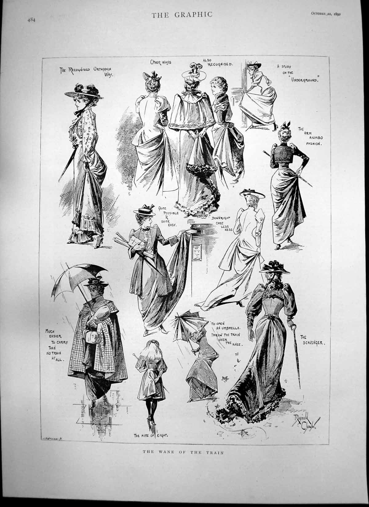 Antique Print Wane Train Dress Ss Bokhara Wreck Sand Island Pescadores 1892