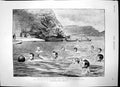 Old Antique Print Boys Brigade Holiday Lulworth Cove Trials New M P 1892 19th