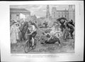 Old Print Victoria Cross Bicycle Race Colonel F Rhodes John Dicksee 1905 20th