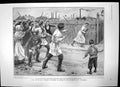 Antique Old Print Strikers Attack St Petersburg Marriage Marquess Bute 1905