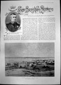 Old Print Alfred Dale Lorenzo Marquez Vasco Da Gama Flying Squadron 1896 19th