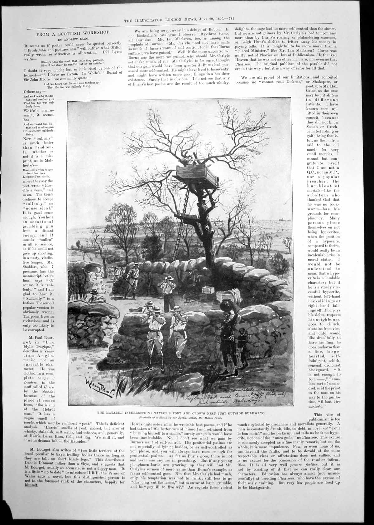 Old Matabili Insurrection Buluwayo Hungarian Millenial Exhibition 189 Victorian