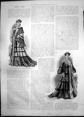 Old Ladies Evening Coat Opera Cloak Ellimans Embrocation Horses 1902 20th