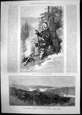 Old Print Lord Lonsdales Travels Arctic English Cathedral Madagascar 1890 19th