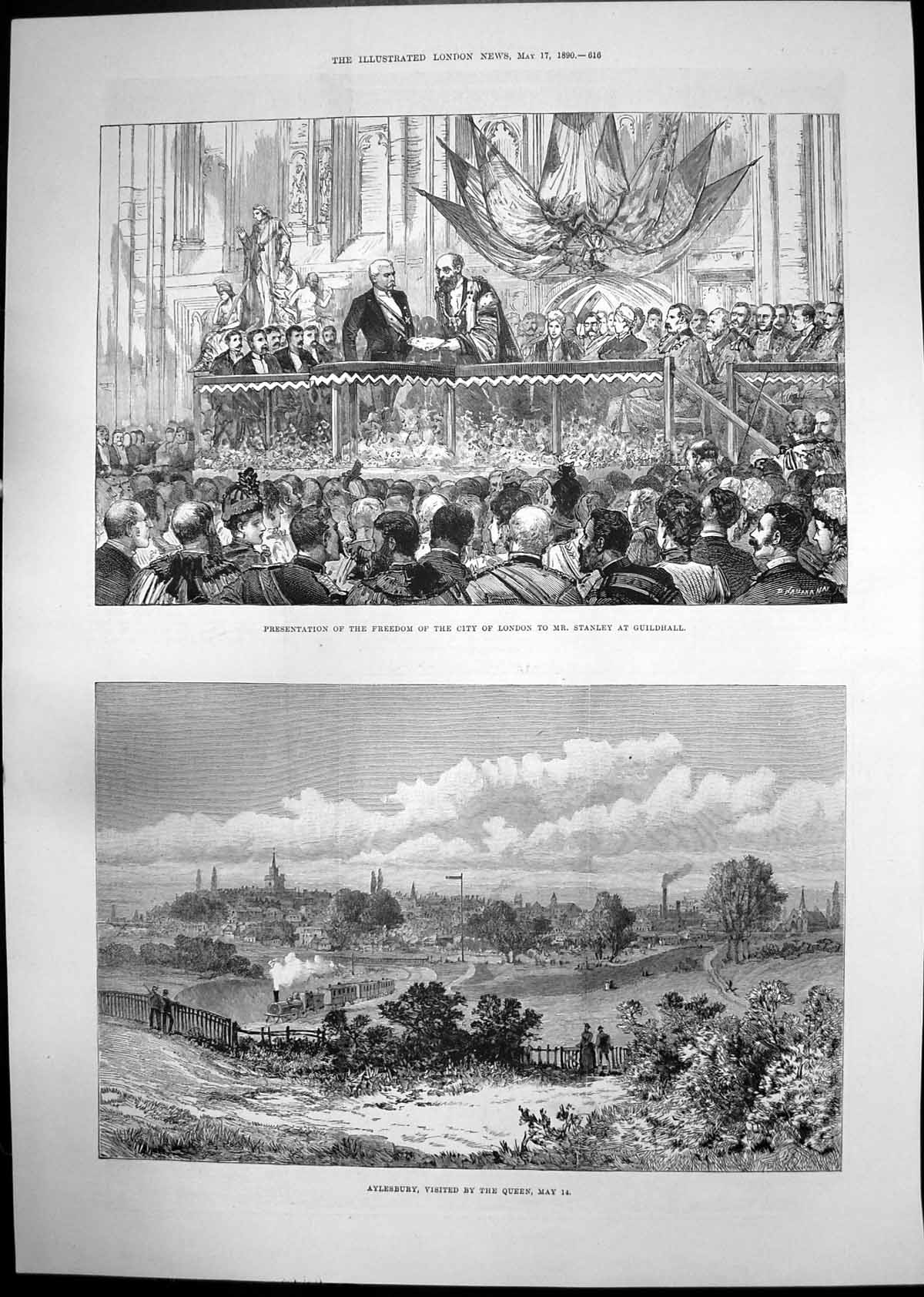 Old Freedom London Mr Stanley Aylesbury Labour Agitation Austria 1890 Victorian