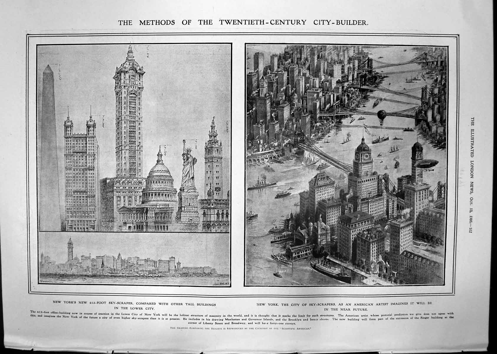Old New Yorks Skyscrapers King Queen Spain Lombardys Grape Festival