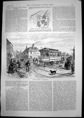 Old Electric Tramway Northfleet Granville Hotel St Lawrence Sea 1889 Victorian