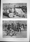 Antique Print Victoria Rifle Volunteers Melbourne Common Winner Derby 1891 19th