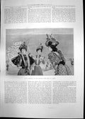 Old Paris Fashions Seaside Queens Carriage Greenwich Observatory 1897 Victorian