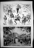 Old Aladdin Dick Whittington German Cruisers Deutschland Gefion 1898 Victorian