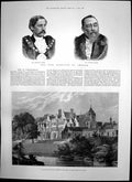 Old Sheriffs London Foster Tyler Sandringham Hall Rev C Wordswoth1891 Victorian