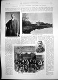 Old Hymers College Hull C Gore Headmaster Ludlow Castle Gateway 1893 Victorian