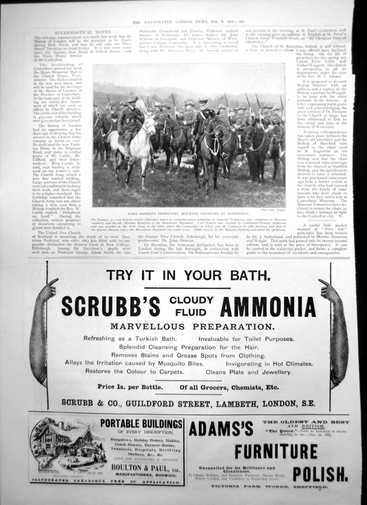 Old Lord Roberts Mounted Infantry Aldershot Hamptons Renovations1902 20th