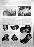 Antique Print Fire Texan Oil Well Gilbert Parker Ellaline Terriss Odol 1902