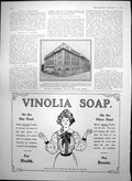 Antique Old Print Office High Commissioner Johannesburg Enos Fruit Salt 1907