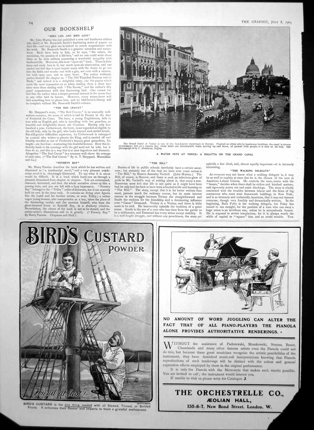 Old Water Fete Venice Regatta Grand Canal Waring Gilloes Oxford St 19 20th
