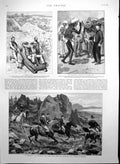 Old Gibraltar Calpe Hunt Hms Bacchante Rev C Dalton Prince George1893 Victorian