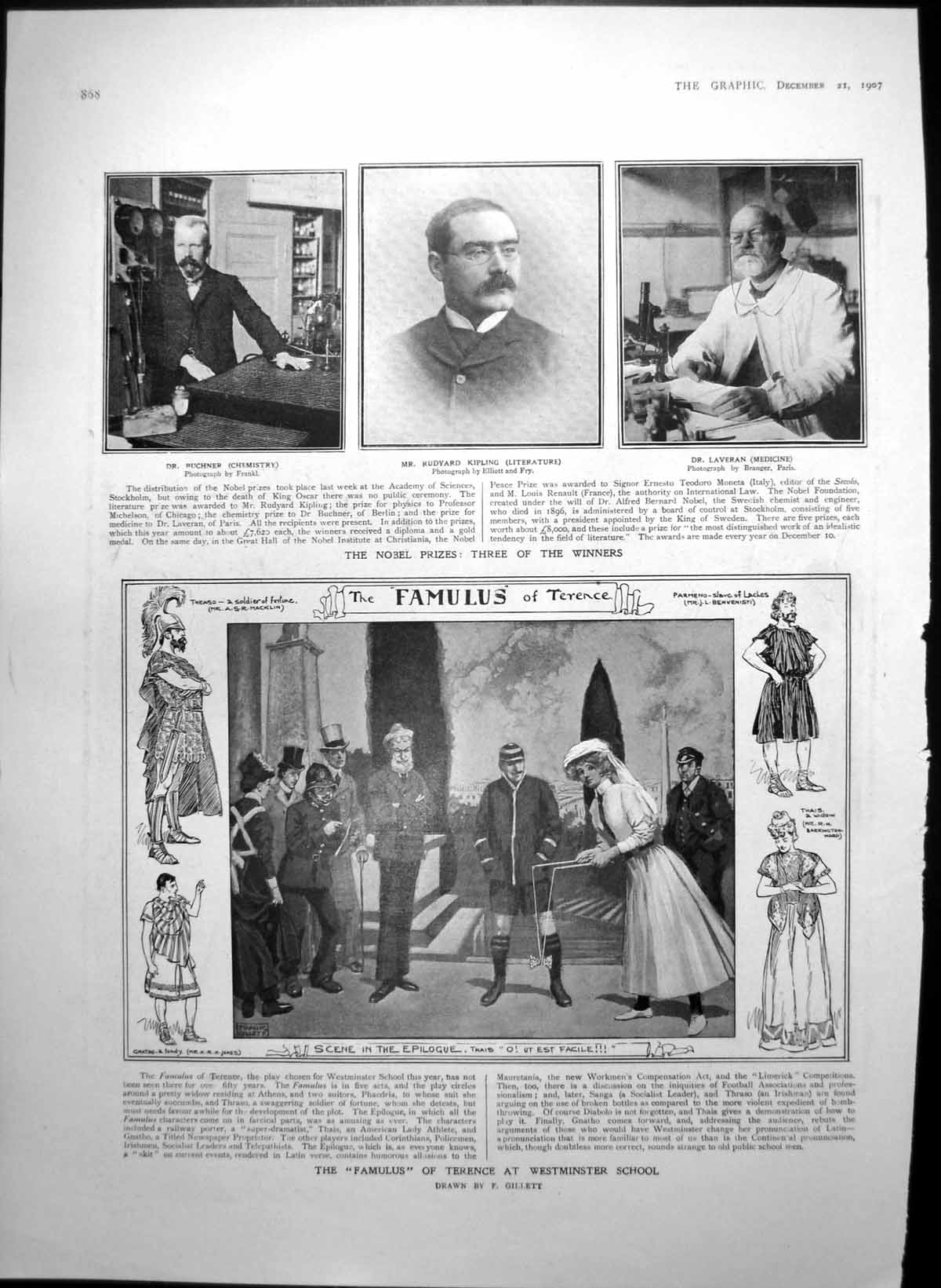 Old Rudyard Kipling Famulus Terence Prince Ferdinand Eleonora Reuss19 20th