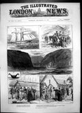 Antique Old Print Mr Gladstone Norway Sunbeam Sir T Brasseys Steam Yacht 1885