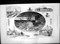 Antique Old Print Proposed Method Removal Cleopatras Needle Alexandria 1877