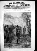 Old Antique Print Funeral Prince Imperial Soliers Last Homage Dead 1879 19th