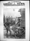 Antique Old Print Gen Lord Methuen Colonel Douglas Battle Magersfontein 1900