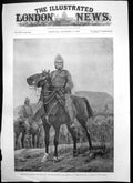 Original Old Antique Print Victor Belmont Gras Pan Lieut Gen Lord Methuen 1899