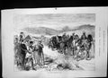Original Old Antique Print Prince Imperials Body Road Maritzburg Natal 1879