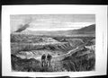 Old Print Zulu War View Spot Prince Imperial Was Killed Looking West 1879 19th
