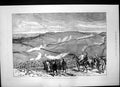 Original Old Antique Print Volunteer Sham Fight Dunstable Easter Monday 1877