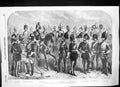 Old Print New Uniforms British Cavalry Royal Horse Artillery Lancers 1856 19th