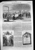 Antique Old Print Altar Picture Church Crimea Siers Readingroom Chatham1856