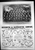 Original Old Antique Print Sergeants 10Th Hussars Gsmiths Silversmiths Co 1899