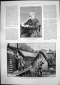 Antique Print Equestrian Statue Prince Consort Outpost Yawhi J Nasmyth 1890