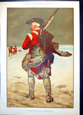 Original Old Antique Print Successful Campaign Sier Carrying Home Bird 1887