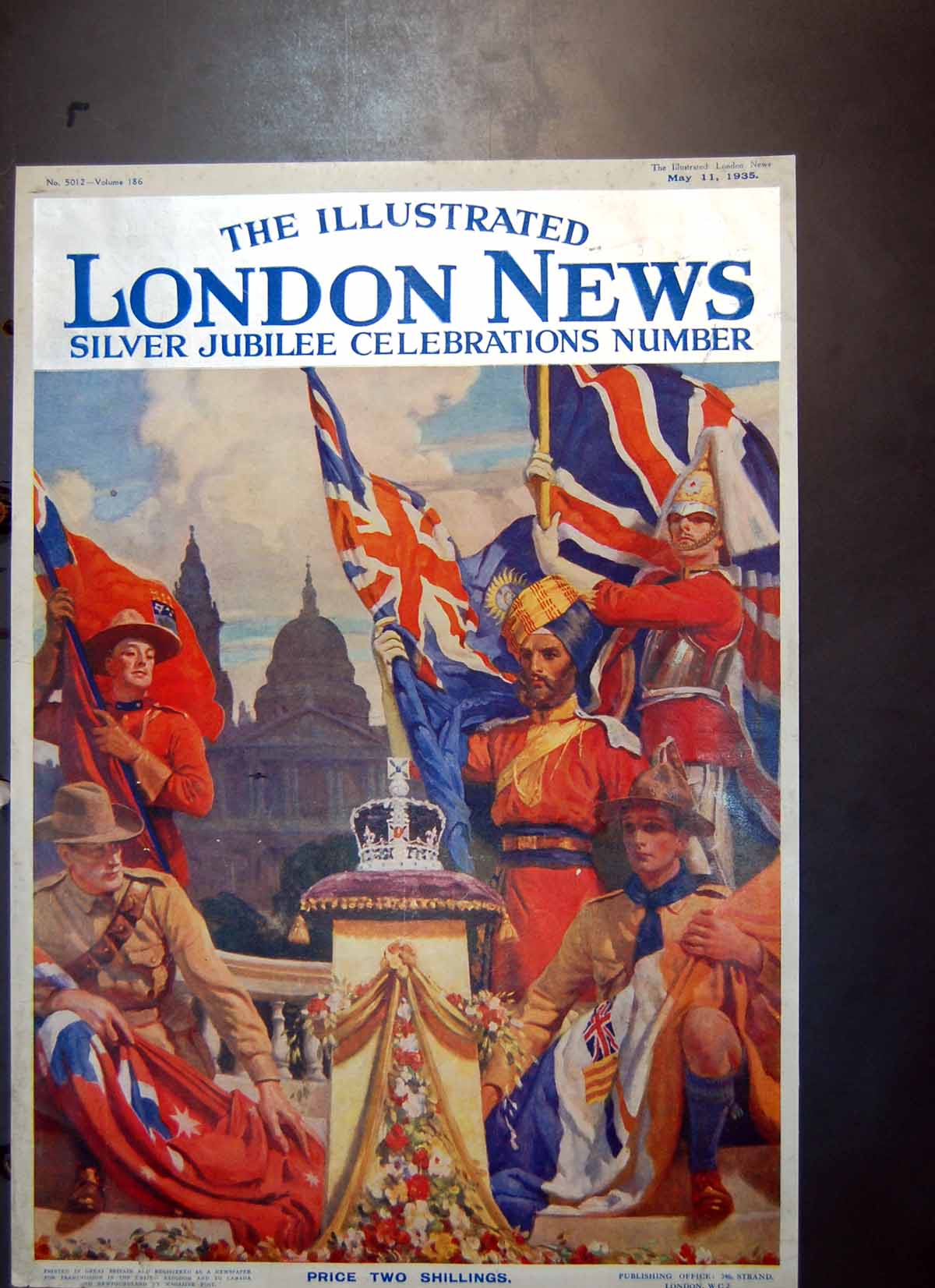 Old Print Silver Jubilee Celebrations Bell Fireplaces Carrs Biscuits 1935 20th