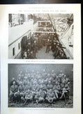 Antique Print Transvaal War Troops Front Boers Entraining Johannesburg1899 19th