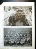 Old Print Transvaal War Shropshire Light Infantry Col Spens Ss Arawa 1899 19th