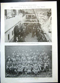 Old Print Shropshire Light Infantry Arawa Colonel Spens Boers Natal 1899 19th
