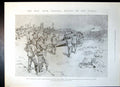 Antique Old Print General Buller Tugela South African Light Horse De Aar 1900