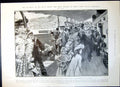 Antique Print Earls Court Sailing Hms Python Nelson Santisima Trinidad 1905